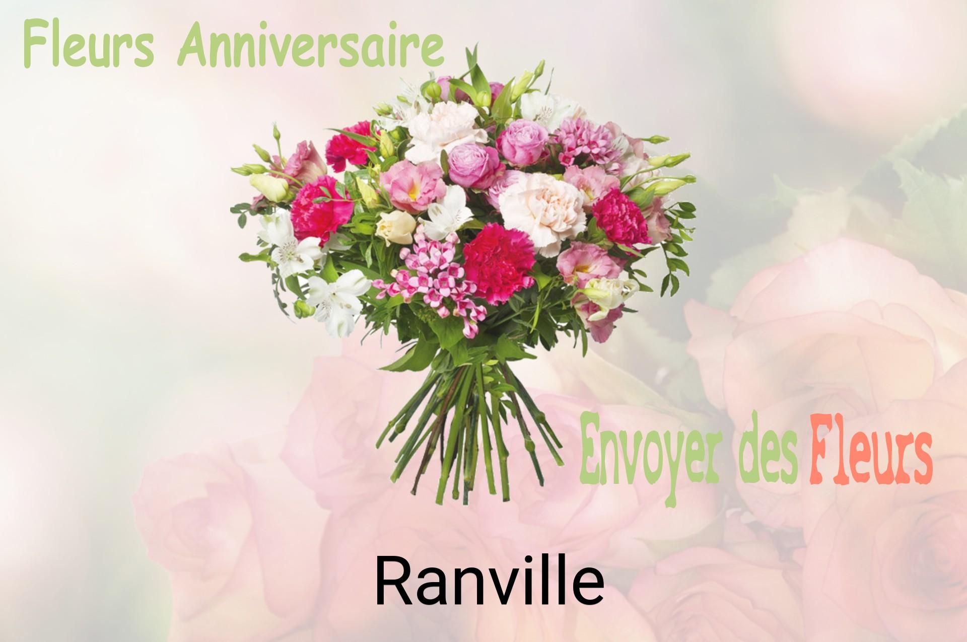 Bouquet de fleurs d’anniversaire livré à Ranville